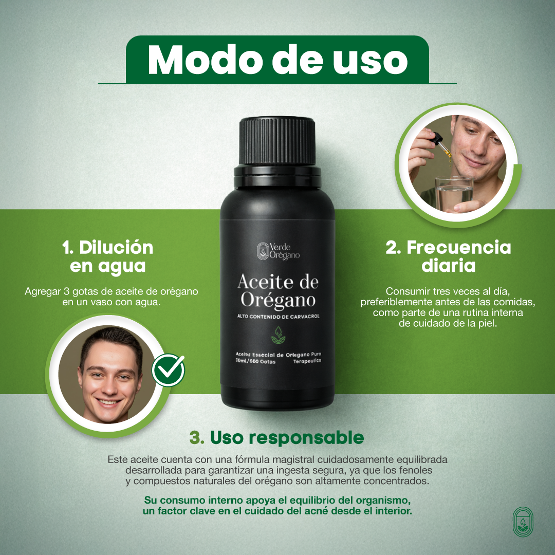 Aceite de Orégano – Acne