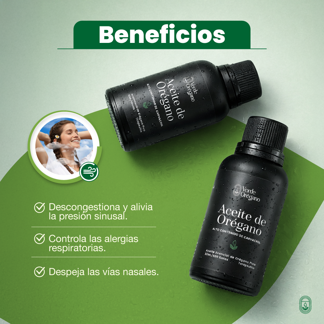 Aceite de Orégano – Rinitis