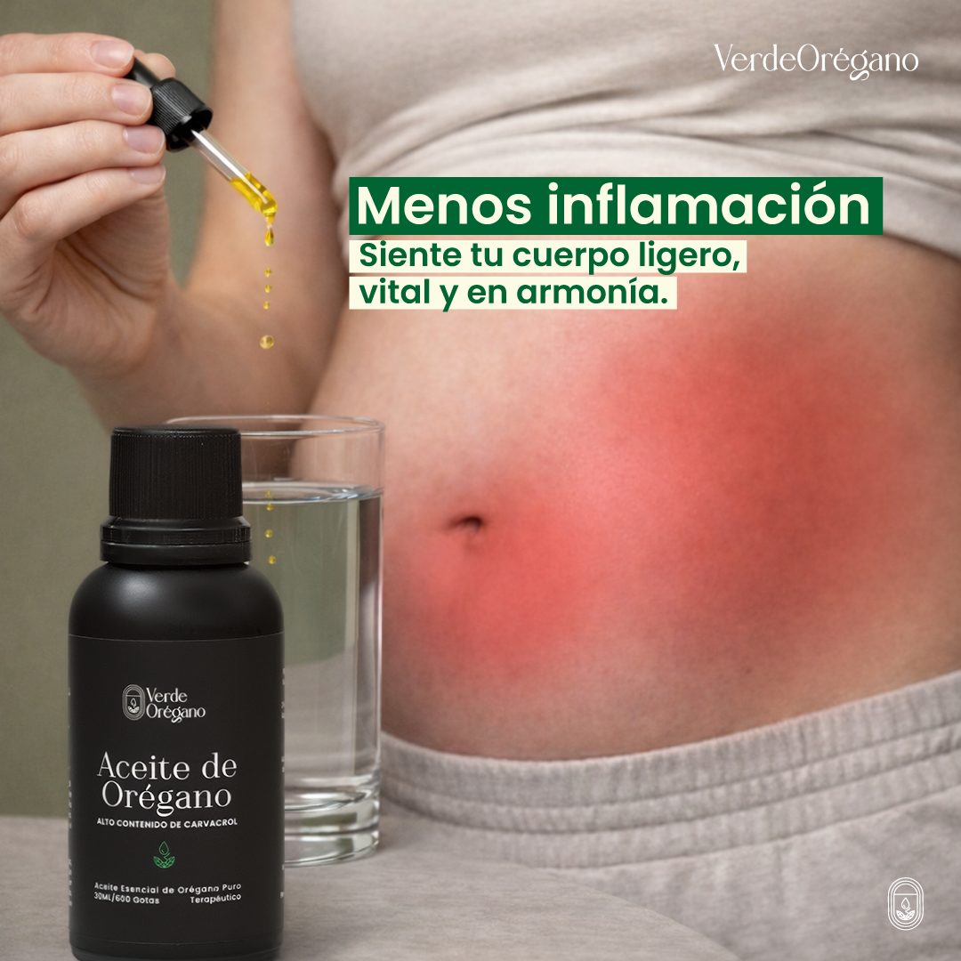 Aceite de Orégano - Inflamación Intestinal