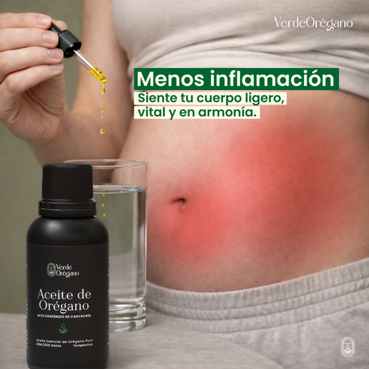 Aceite de Orégano - Inflamación Intestinal